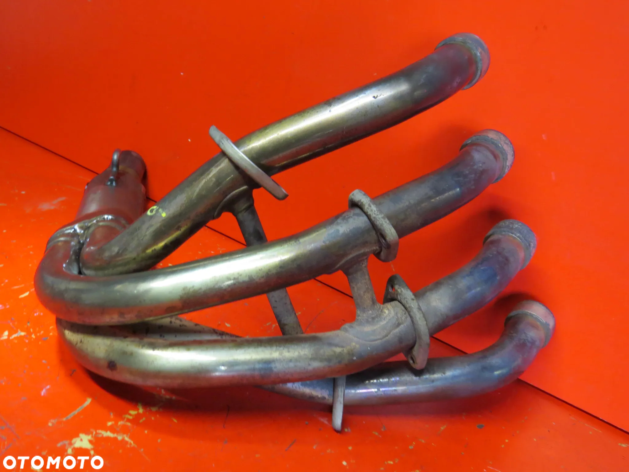 SUZUKI GSR 600 GSR600 K10 09  kolektor wydechowy tłumika wydech - 2