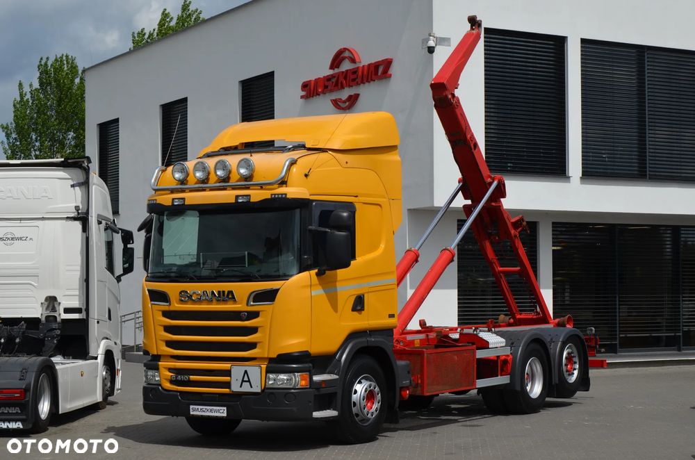 Scania Scania 6x2 HAKOWIEC / MEILLER / OŚ POD. i SKRĘTNA / ACC / Z NIEMIEC / 9380 - 1