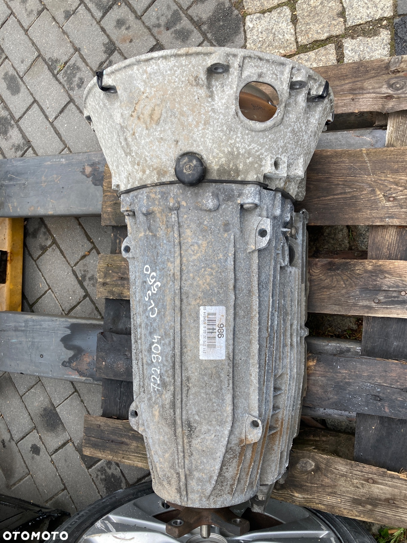 Skrzynia biegów Mercedes 5.5 V8 273 722904 - 6