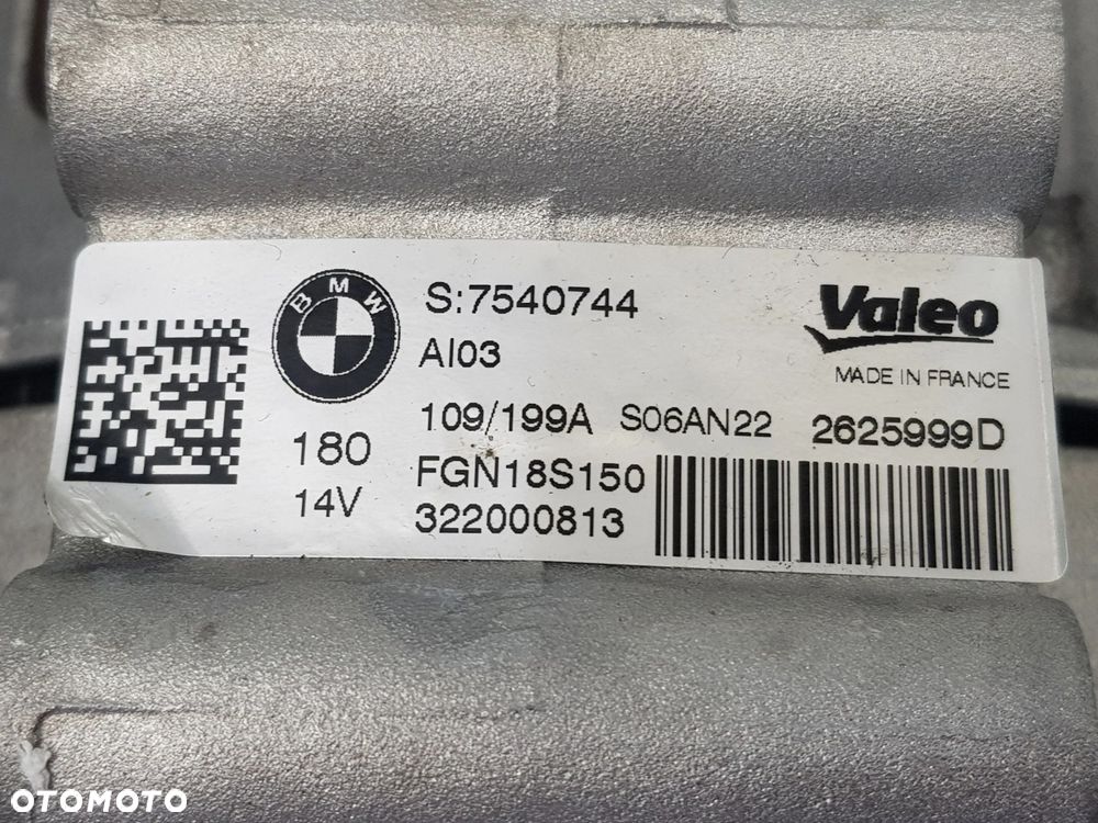 Alternator BMW 7 G11 G12 Rolls Royce Wraith Ghost N74 6.6 V12 7540744 - 9