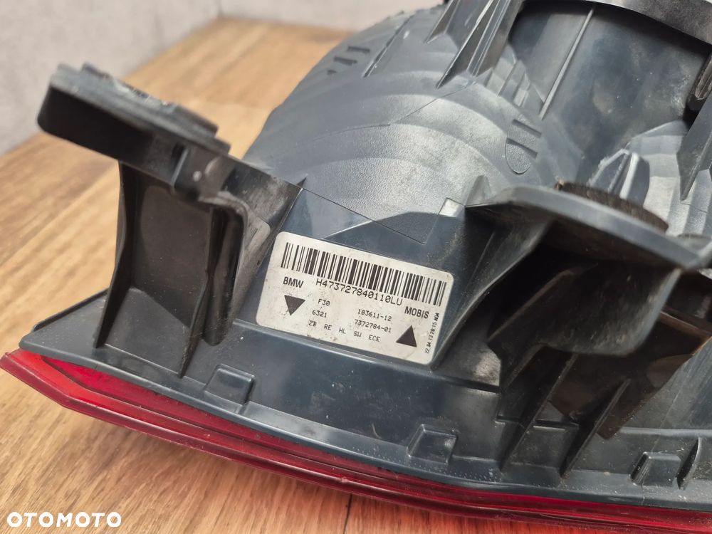 BMW 3 F30 LAMPY TYŁ TYLNE EUROPA KOMPLET 7372783 7372784 - 13