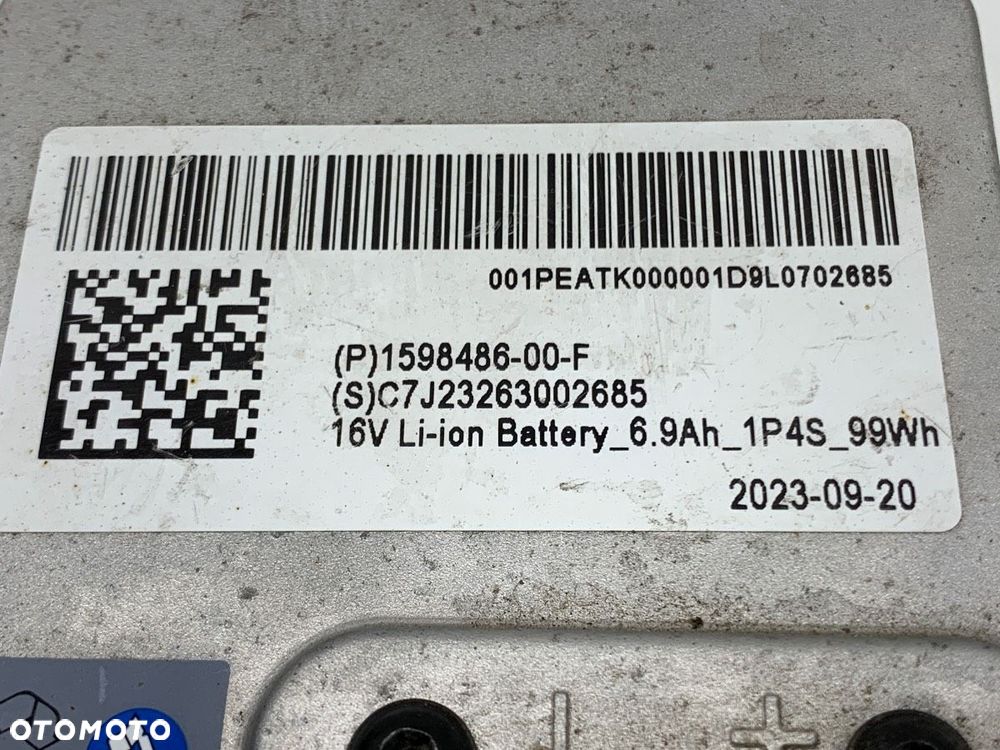 BATERIA AKUMULATOR TESLA MODEL Y (5YJY) 2019 - 2022 EV 235 kW [320 KM] 1598486-00-F - 5
