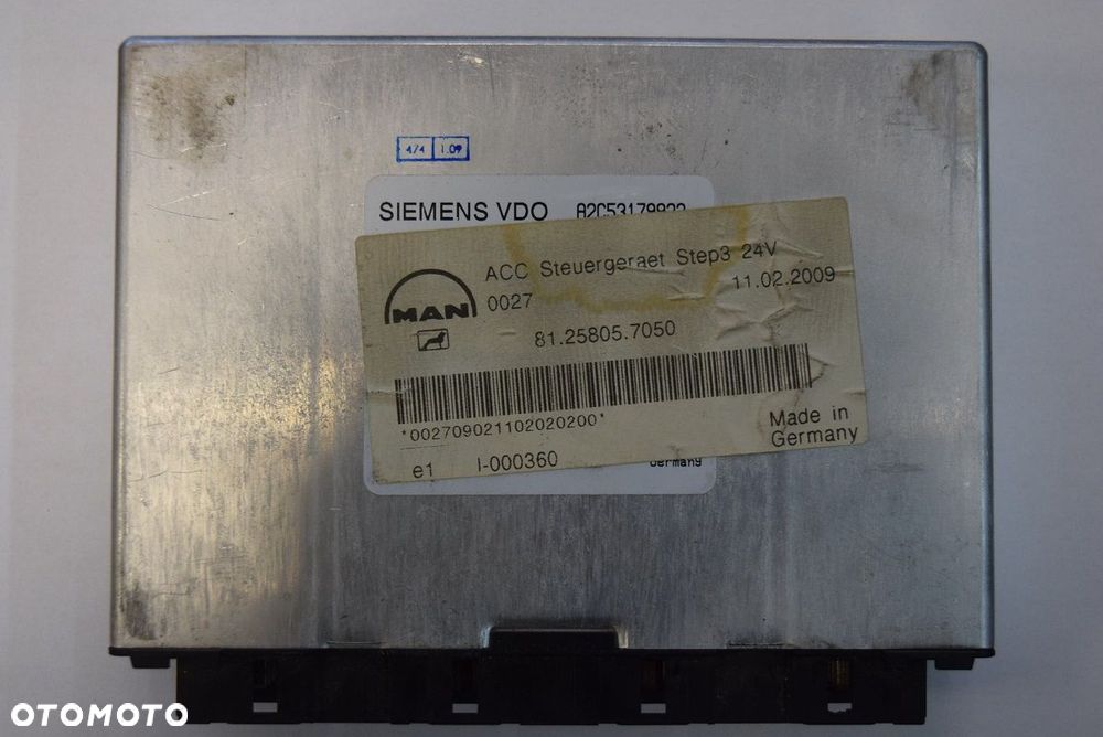 STEROWNIK ACC MAN TGA 81.25805-7050 - 1