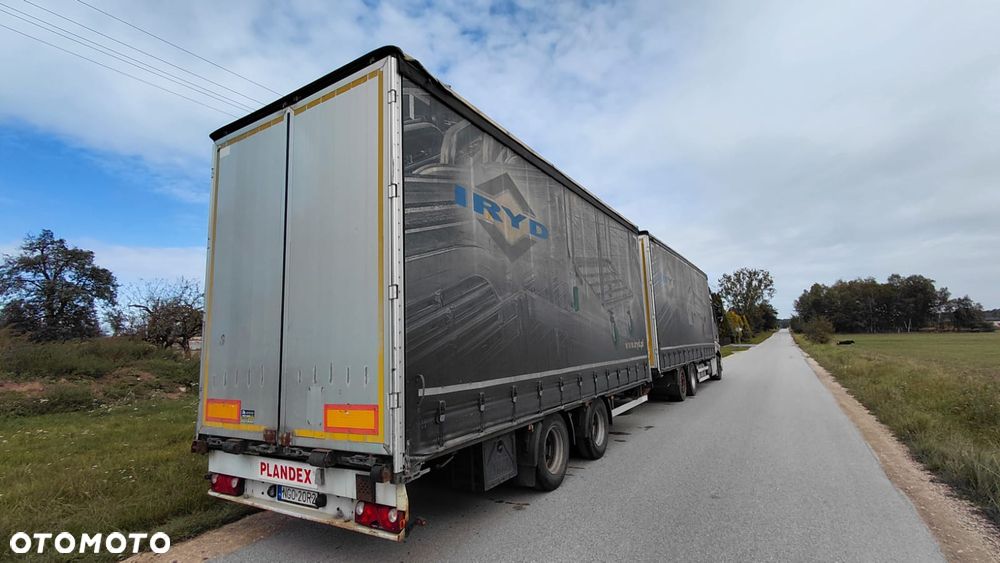 Plandex TANDEM PRZEJAZDOWY 6.6X 2.5 X 3H DACH ZSUWANY - 2