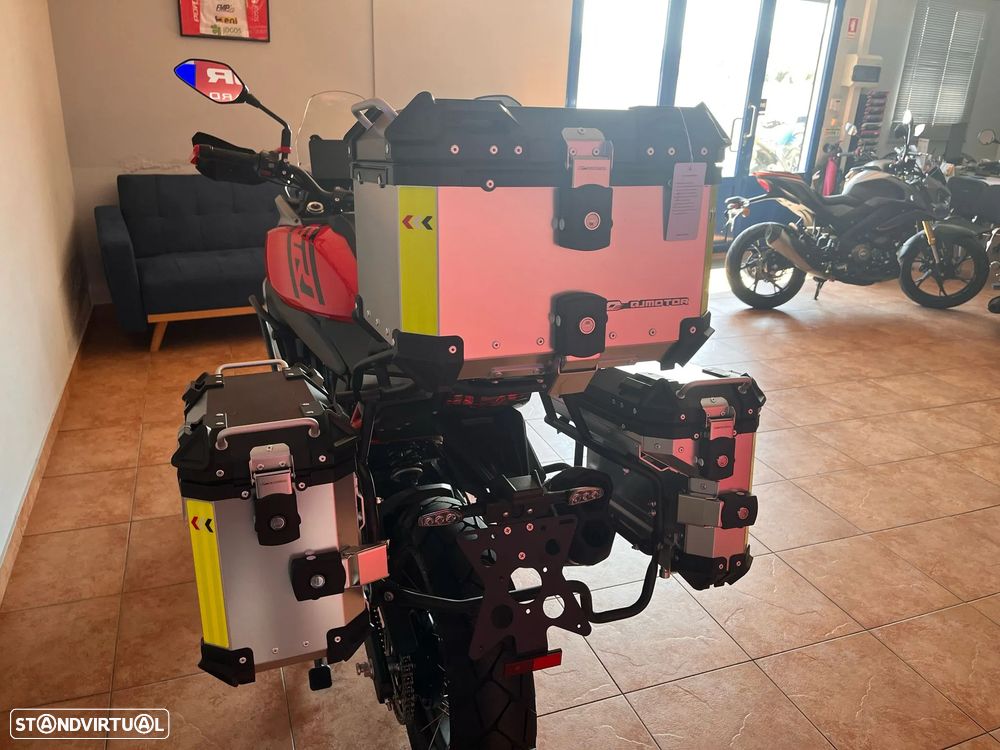 QJ Motor SRT 600SX - OFERTA DE 3 MALAS EM ALUMÍNIO + EQUIPAMENTO - 20