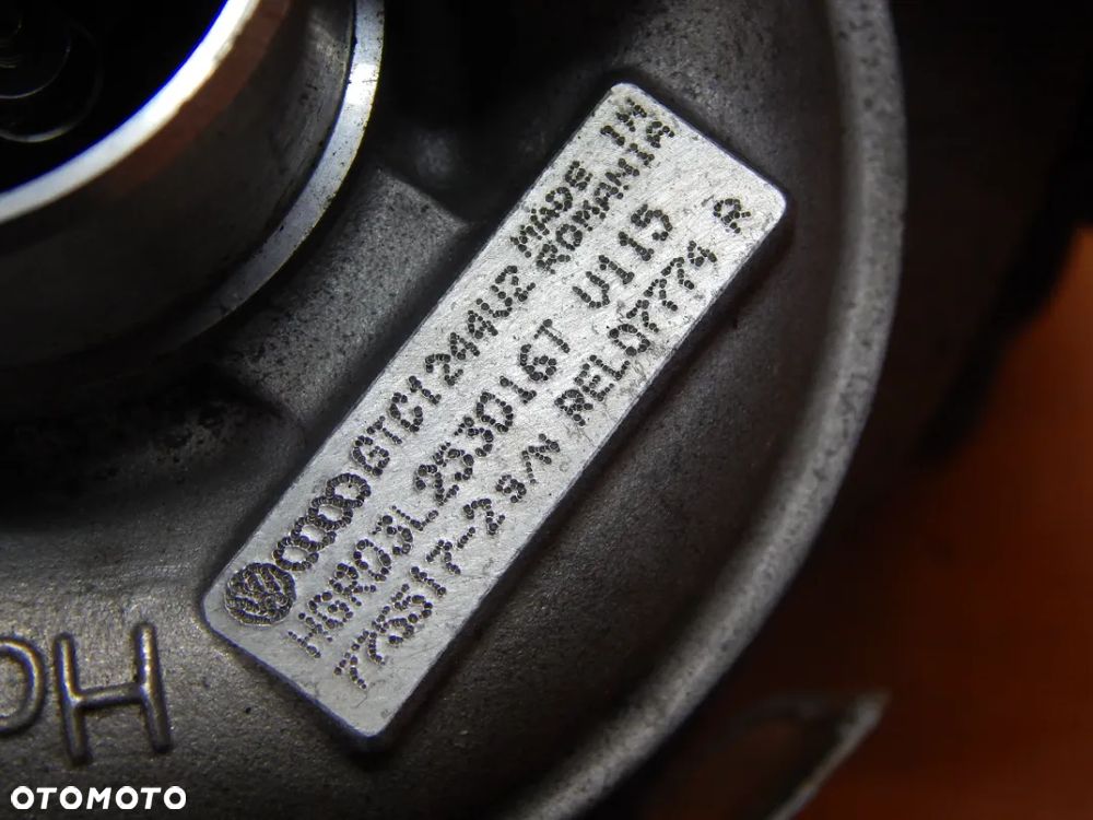 Turbina 1.6 tdi 03L253016T Vw seat skoda audi 08-17 Łuków części - 5