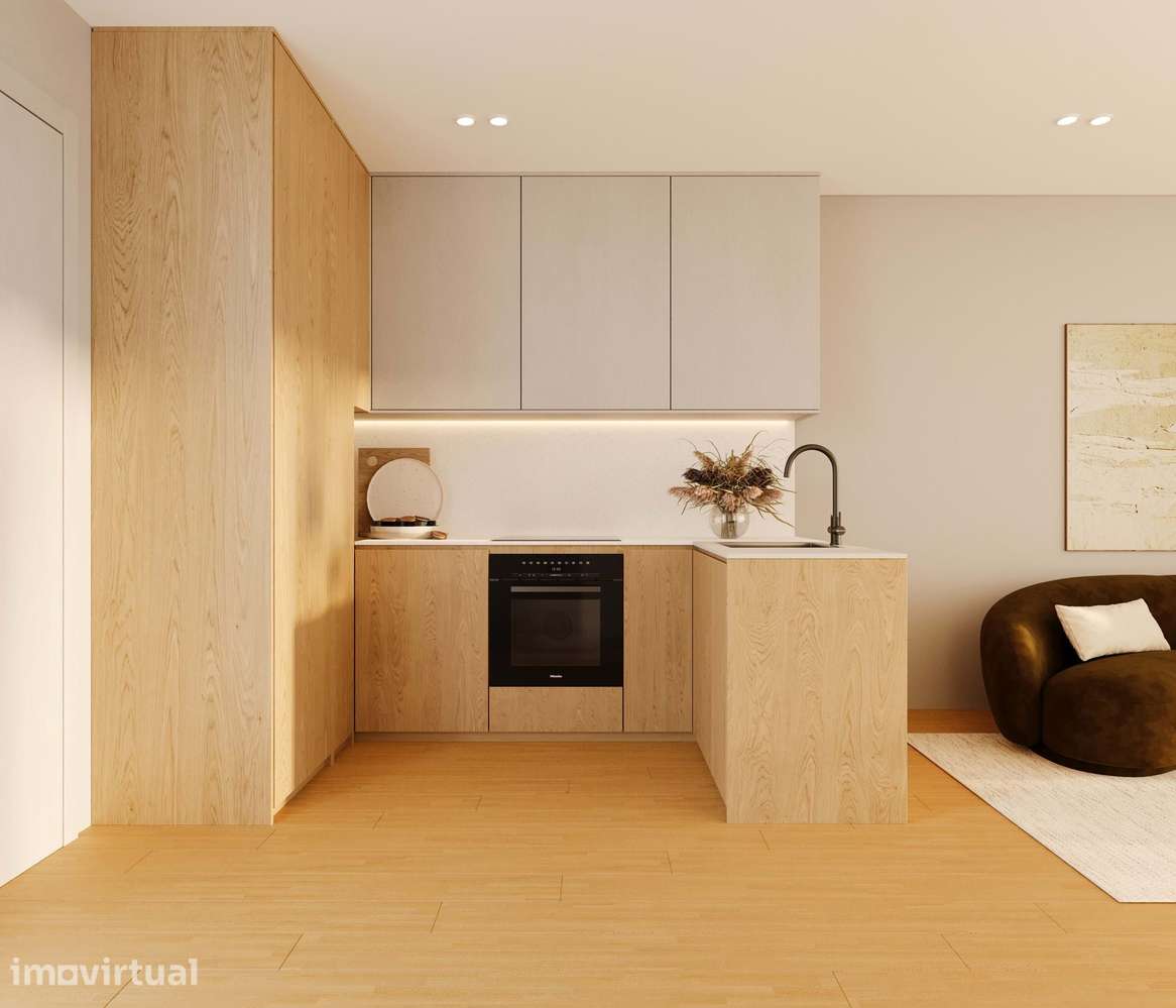 Apartamento T1 Smart | Varanda | Senhora da Hora | Ótima Localização - Grande imagem: 4/15
