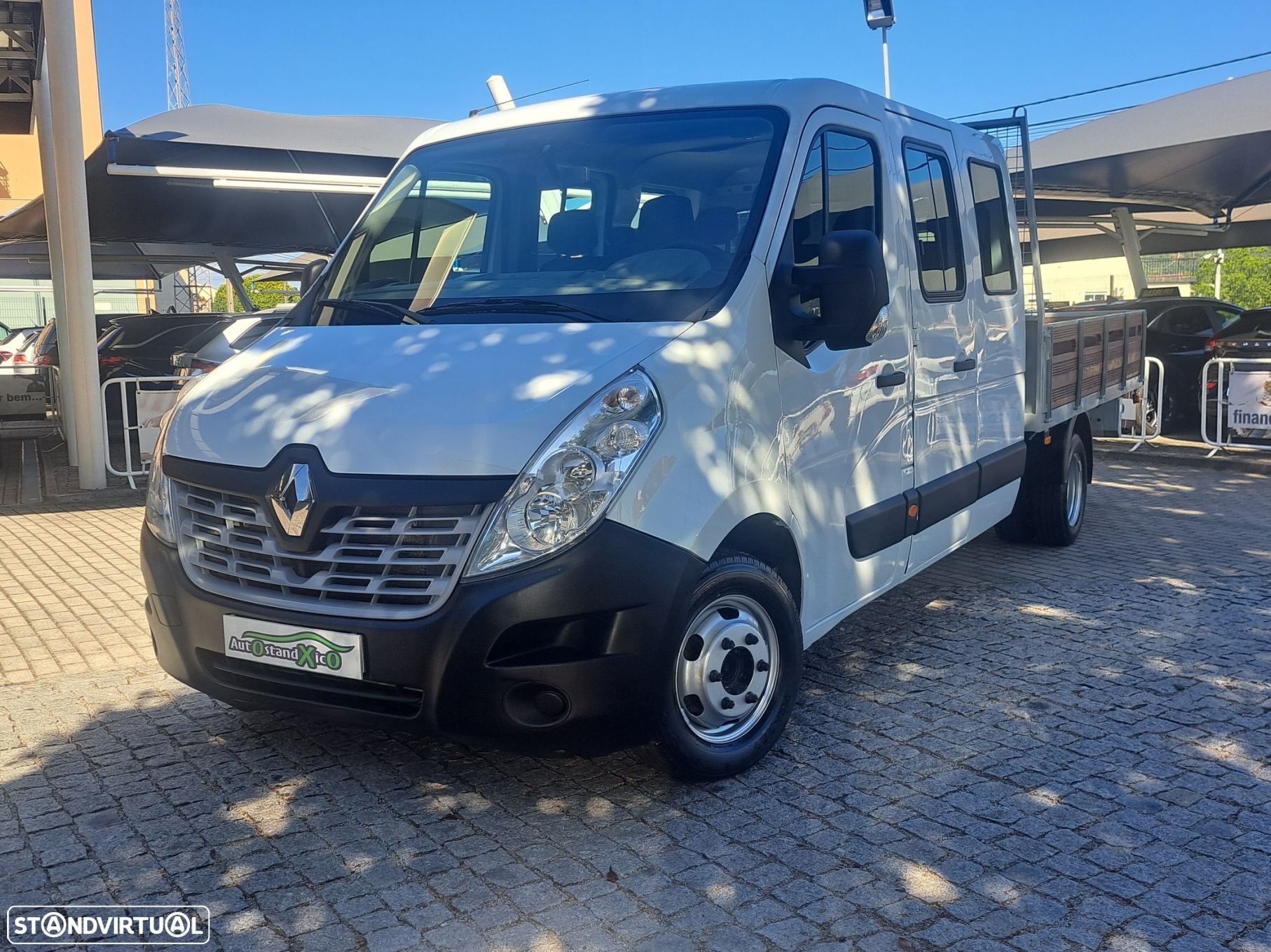 Renault Master 2.3 DCI Cabine Tripla 9 Lug Caixa Aberta - 1