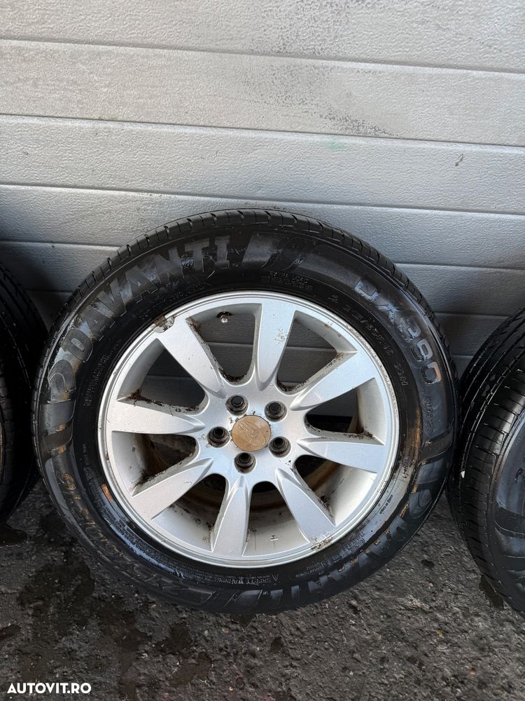 Set 4 Jante Aliaj Originale Subaru 16" - 5x100 - Forester, Legacy, Impreza Anvelope de vară - 5