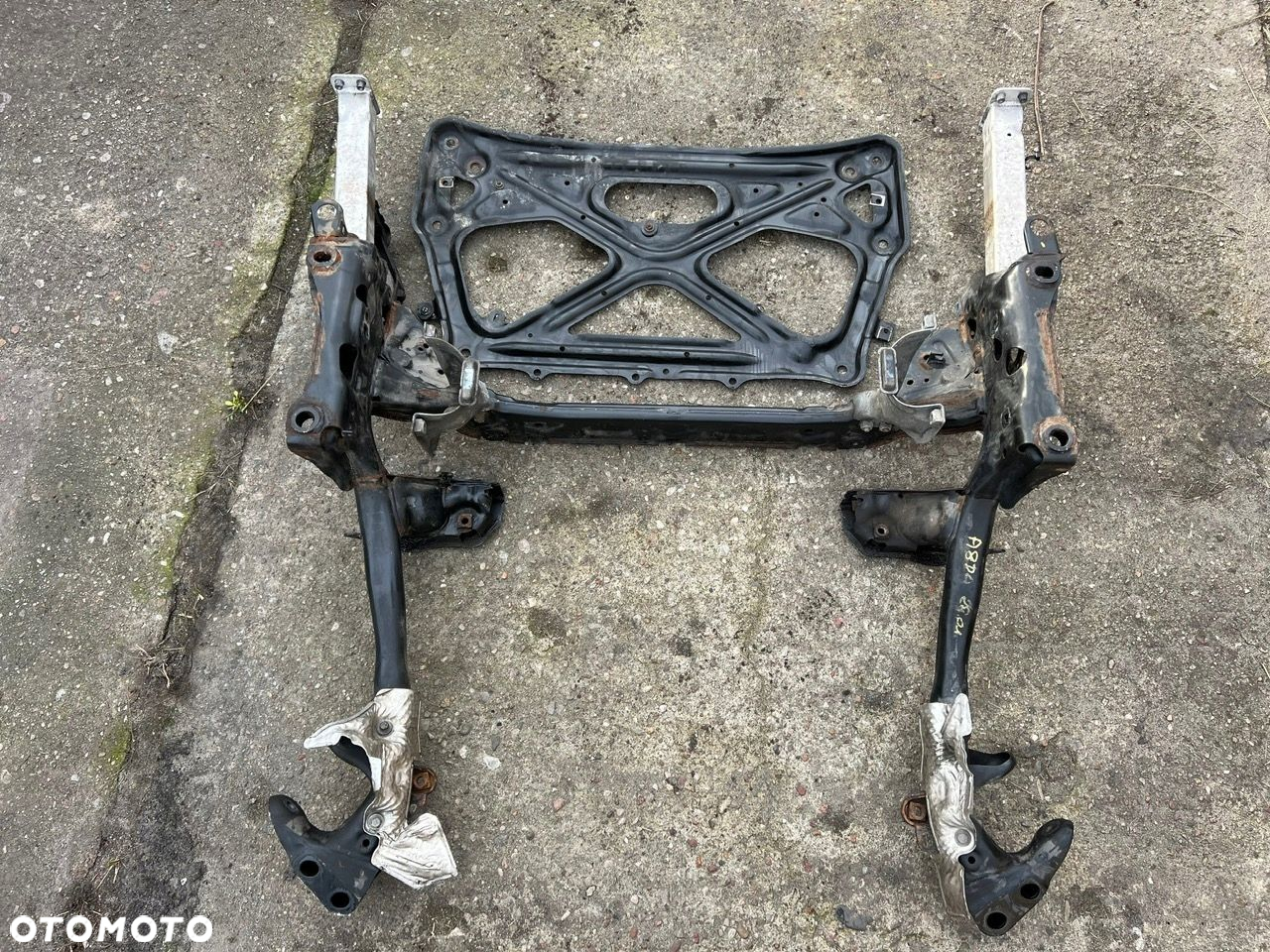 AUDI A8 D4 SANKI PRZEDNIE WÓZEK KOŁYSKA PRZÓD 4H0399315AE - 2