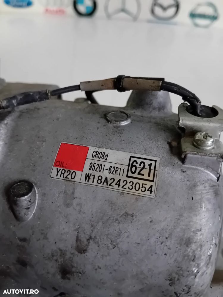 Compresor Clima AC Suzuki Ignis 1.2 Benzina 2016-2020 Cod 95201-62R11 Motor K12C - 8