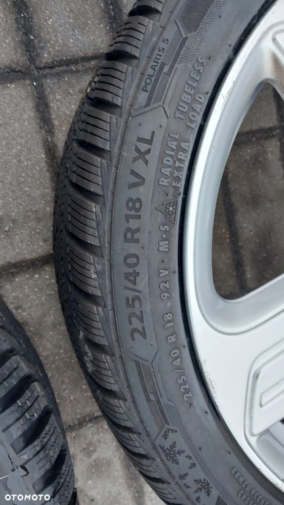 FELGI KOŁA OPONY ZIMA 225/40/R18 ET49 VW GOLF VII 5G0601025BK ZIMA - 10