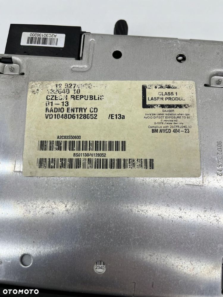 BMW 1 F20 F21 RADIO BUSINESS 9274900 - 5