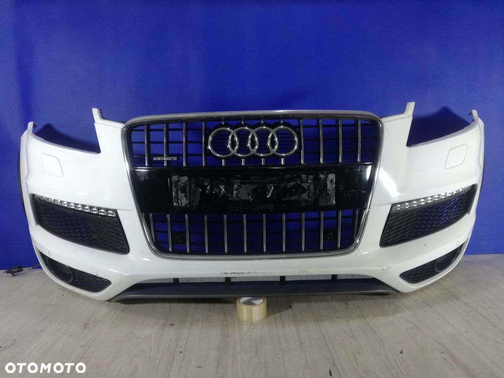 Audi Q7 4L Lift S-Line zderzak grill przód przedni spryski PDC - 1