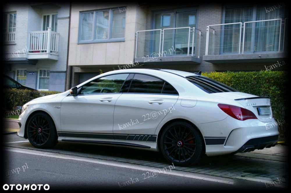 MERCEDES CLA C117 SPOILER LOTKA NA KLAPĘ PODKŁAD! - 12