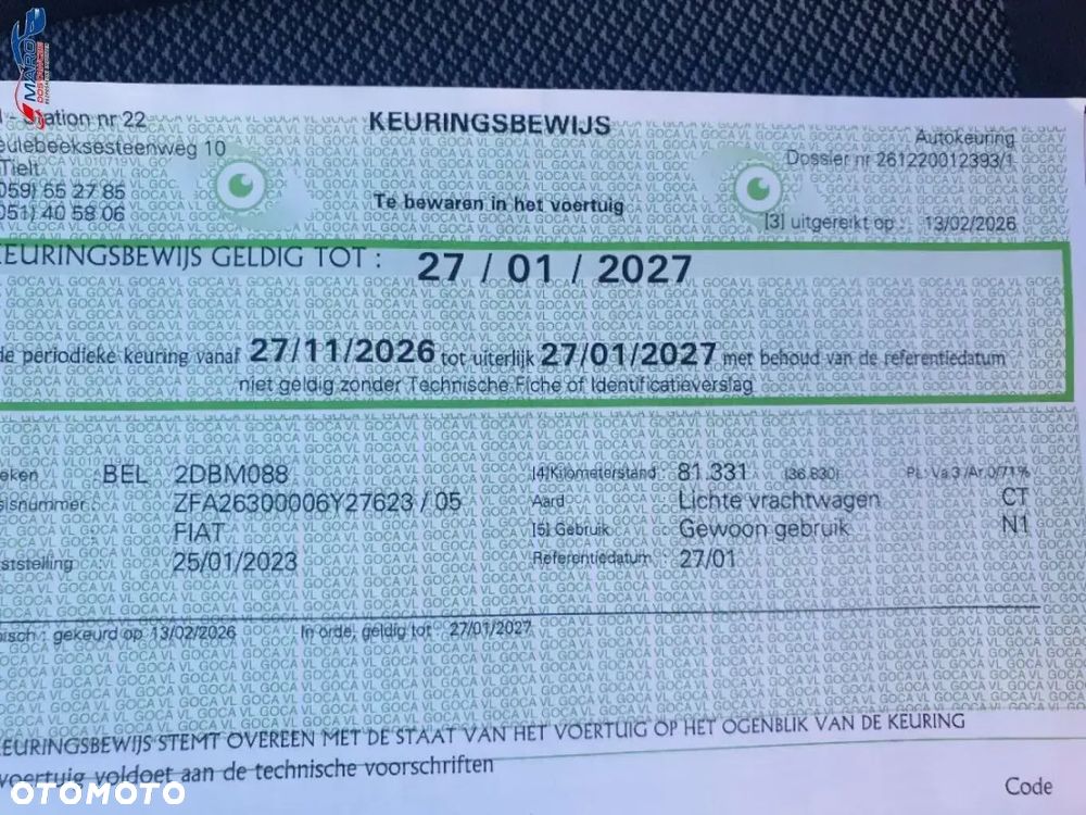 Fiat DOBLO MAXI 1.6 MAŁY PRZEBIEG Z POTWIERDZENIEM - 24