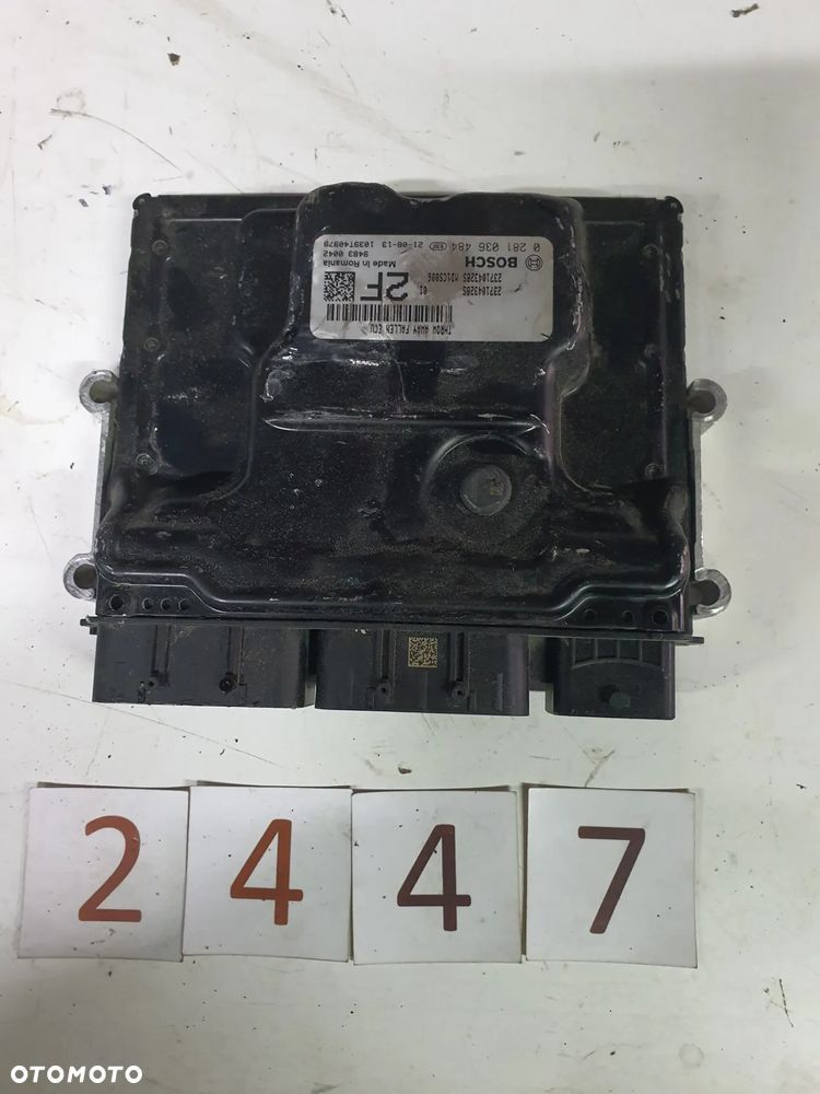 Sterownik kaseta silnika Dacia Renault 0281036484   237104328S - 1