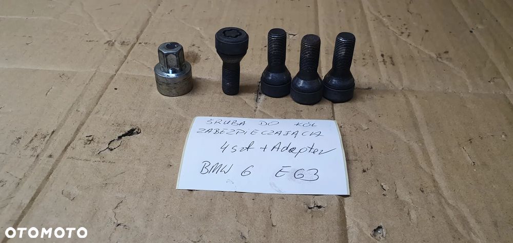 Śruba śruby koła kół zabezpieczające BMW 6 E63 - 2
