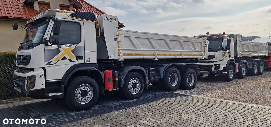 Volvo Fmx 410 8x4 Kiper Hydroburta Wywrot Nowe Opony - 2