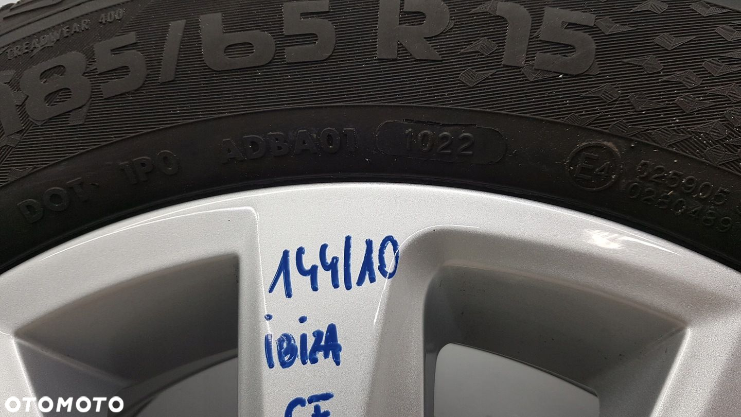 SEAT IBIZA 6F FELGI ALU OPONY WIELOSEZONOWE 22R - 6