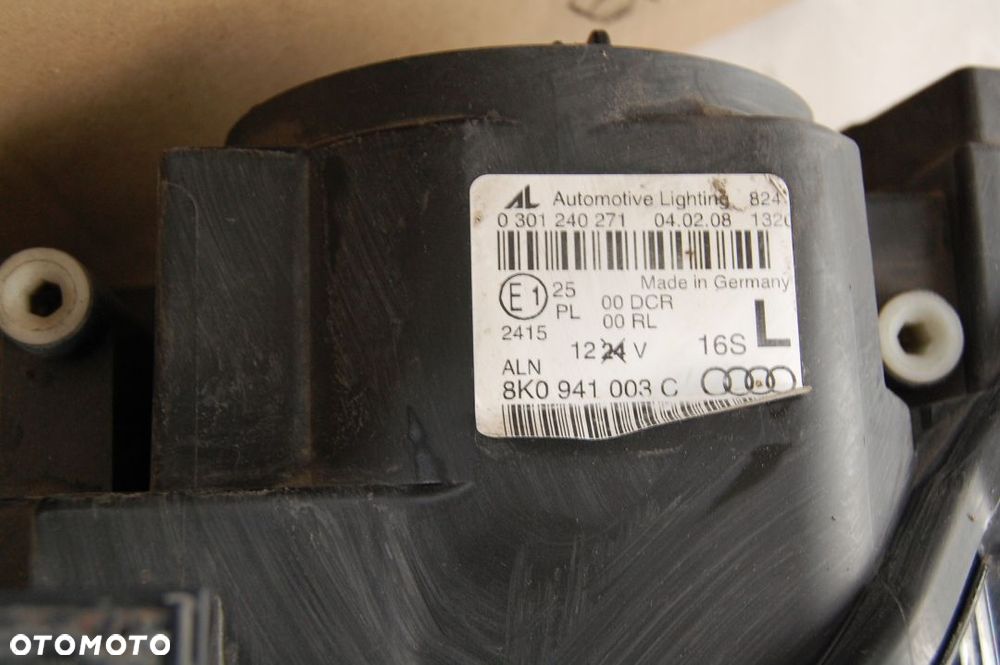 REFLEKTOR BIXENON AUDI A4 B8 8K 2008-2011 KOMPLET 2 szt - 4