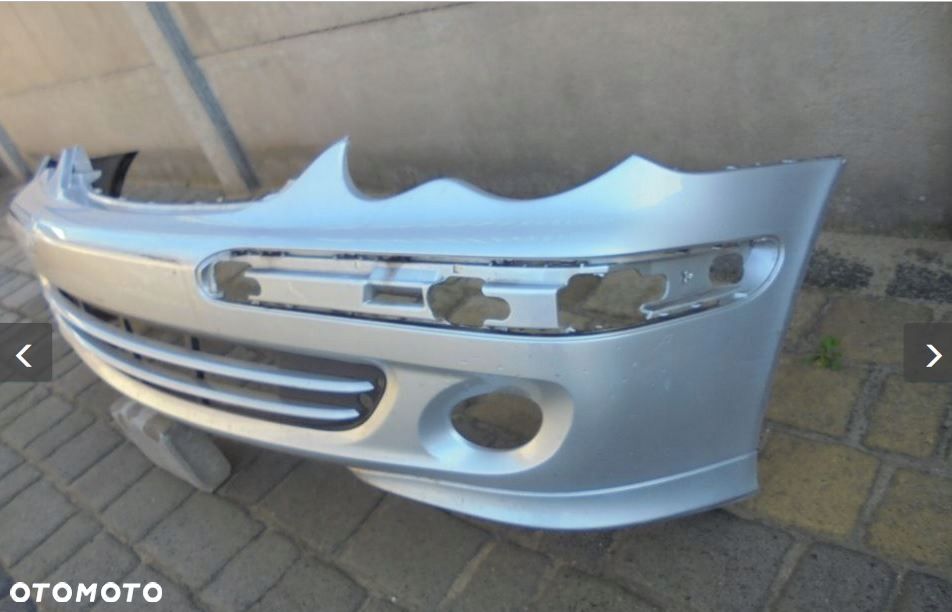 mercedes c-klasa w203 avangarde - zderzak przedni - 3