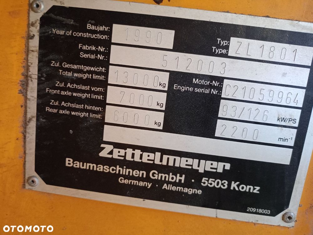 Zettelmeyer 1801 - 2