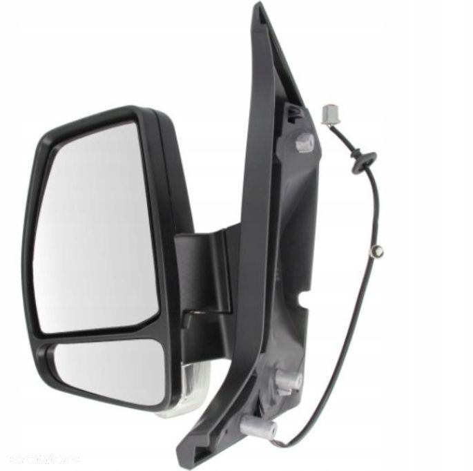 Lusterko Ford Transit Tourneo Custom 13-17 Lewe Migacz Manualne Czarne - 1