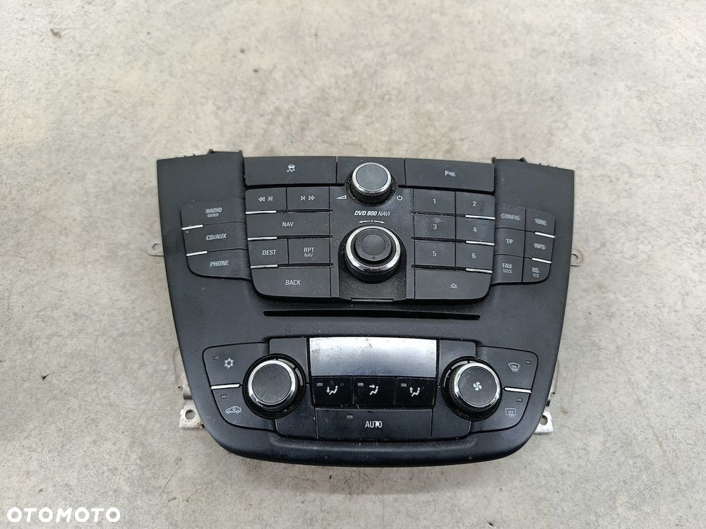 RADIO FABRYCZNE OPEL INSIGNIA A 13337253 13273095 13273256 7612034361 - 9