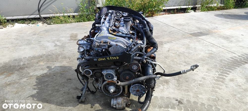 W-wa SILNIK KOMPLETNY 2AD LEXUS IS II 220D 2.2 D - CAT 177KM - 13