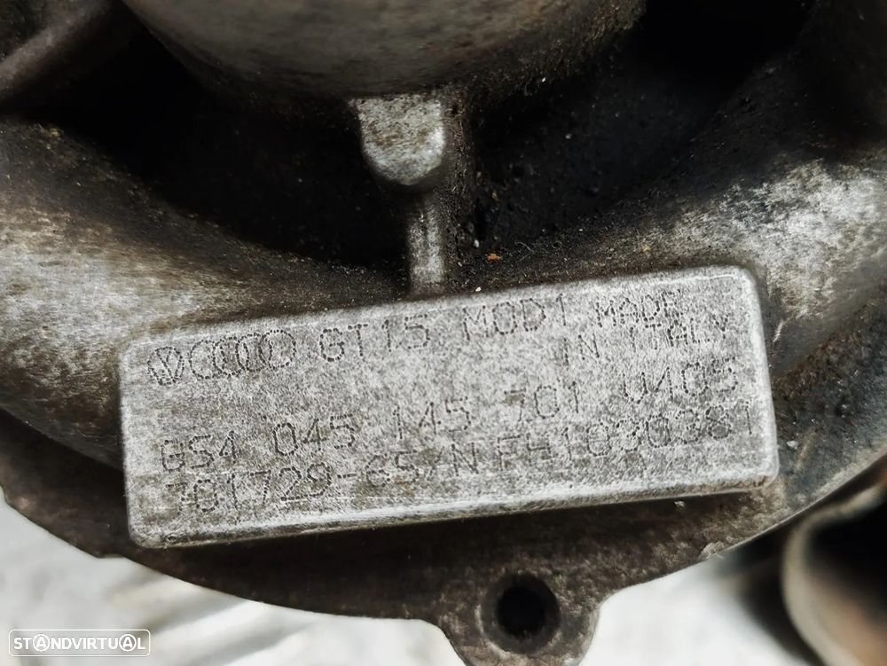 Turbo Compressor Garrett VWAG 1.4 TDI 75cv AMF 045145701 - 7