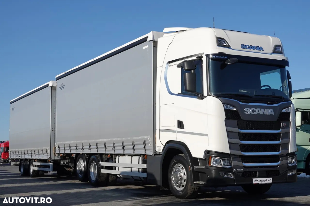Scania S 450 / SET TANDEM / 120 M3 /  I-PARK COOL  / CONTRACTUL DE SERVICE - 4