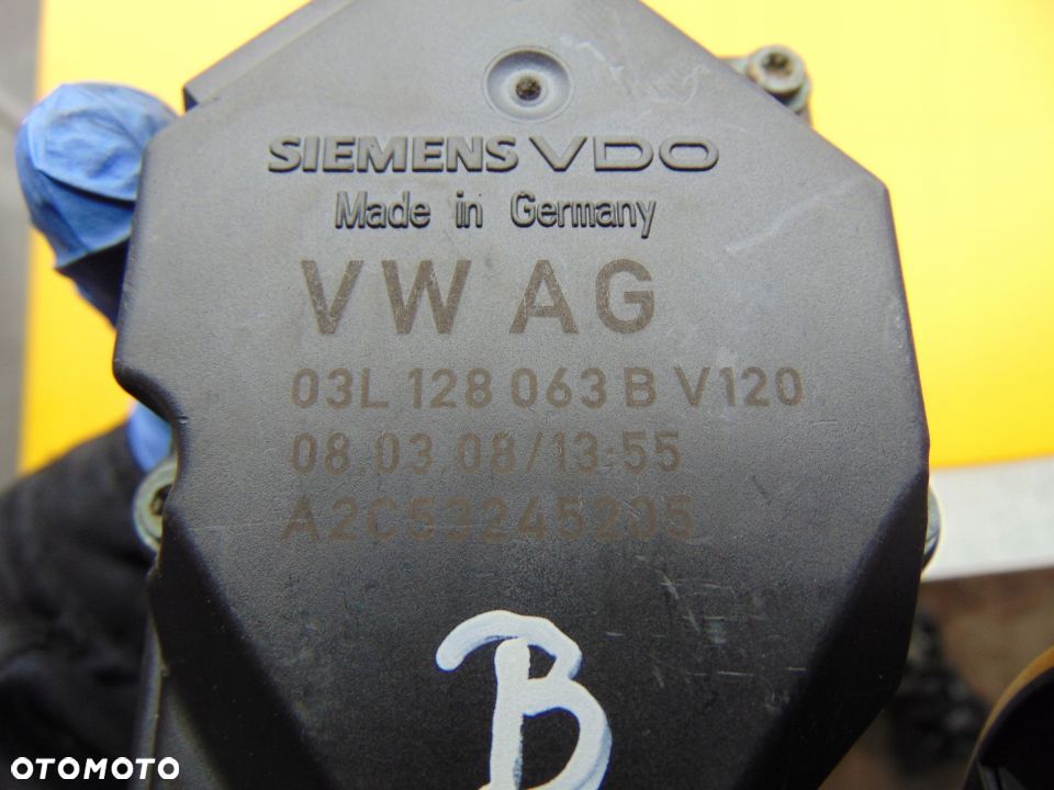 Przepustnica powietrza 1,2TDI 2,0TDI 03L128063B - 6