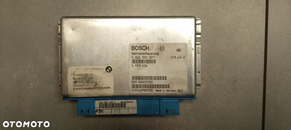 BMW E39 E38 STEROWNIK AUTOMATYCZNEJ SKRZYNI BIEGÓW 0260002527  GSB.60.2  1423416  005 BQHC0700  GCEN12980900  GCEN035438 0260002527  WBA DE21090 BM85642  1423451  -  Skrzynia: A5S440Z - TA /  5HP24 /  24001423190 /  24001423191 /  1058000017 /  1423190 /  1423191 . GWARANCJA !!! - 6