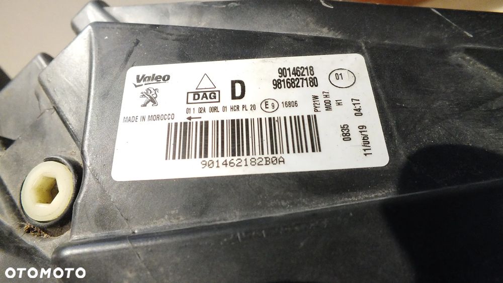 Lampa przednia lewa prawa Peugeot Rifter - 6