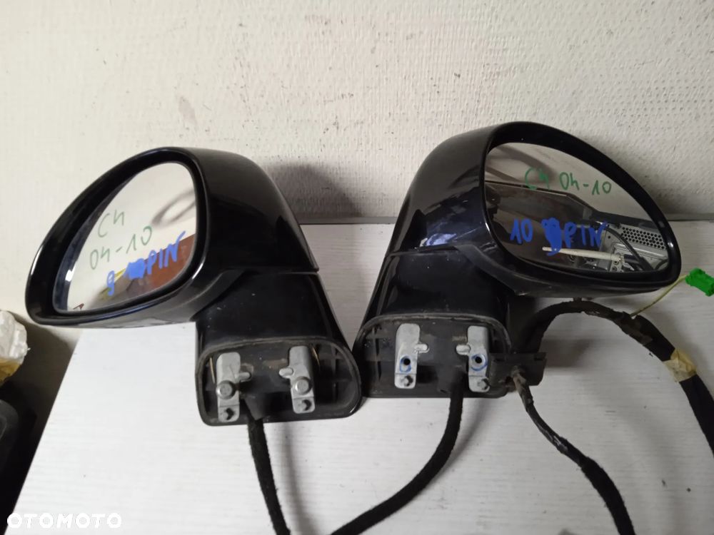 LUSTERKO CITROEN C4 04-10 ELEKTRYCZNE PRAWE 10PIN PRAWE 9PIN - 1