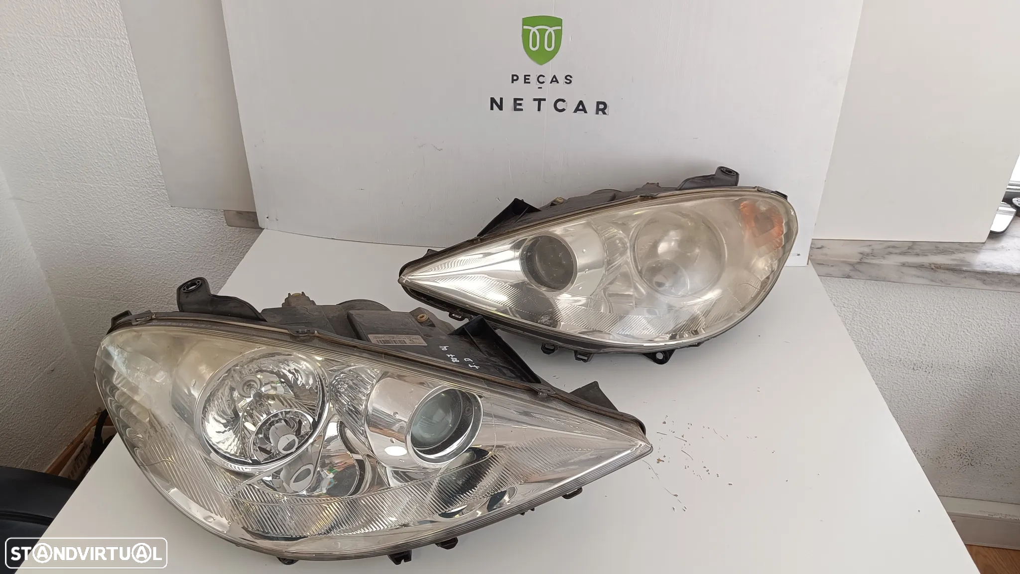 Farol óptica Peugeot 807 2004 - 2
