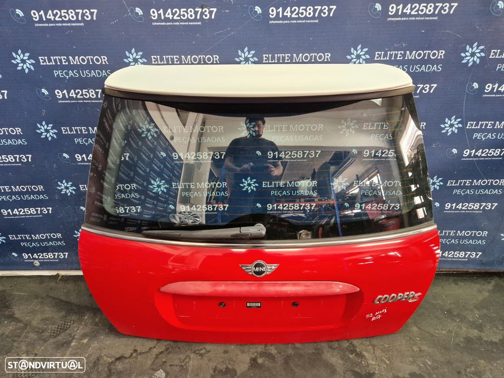 Tampa da mala usada MINI COOPER S R53 spoiler R50 ENVIO GRATUITO - 3