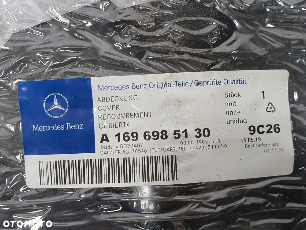 NAKLEJKA FOLIA DRZWI LEWY PRZÓD MERCEDES W169 A1696985130 - 2