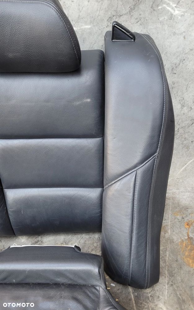 KANAPA TYŁ TYLNA VOLVO S80 I LIFT CZARNA SKÓRA - 4