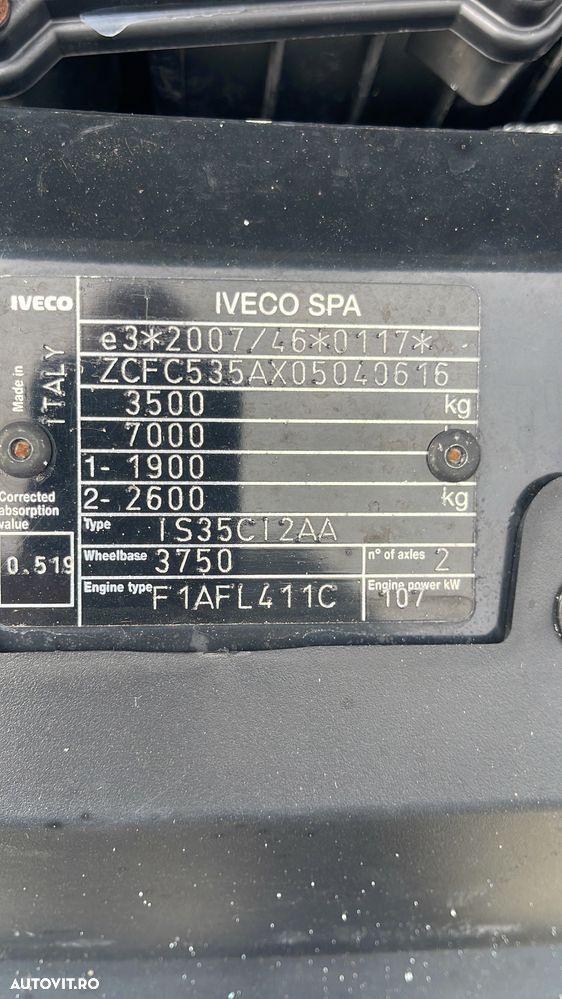 Iveco Daily Doka 7LOCURI  PUNTE DUBLA  BASCULABIL - 35