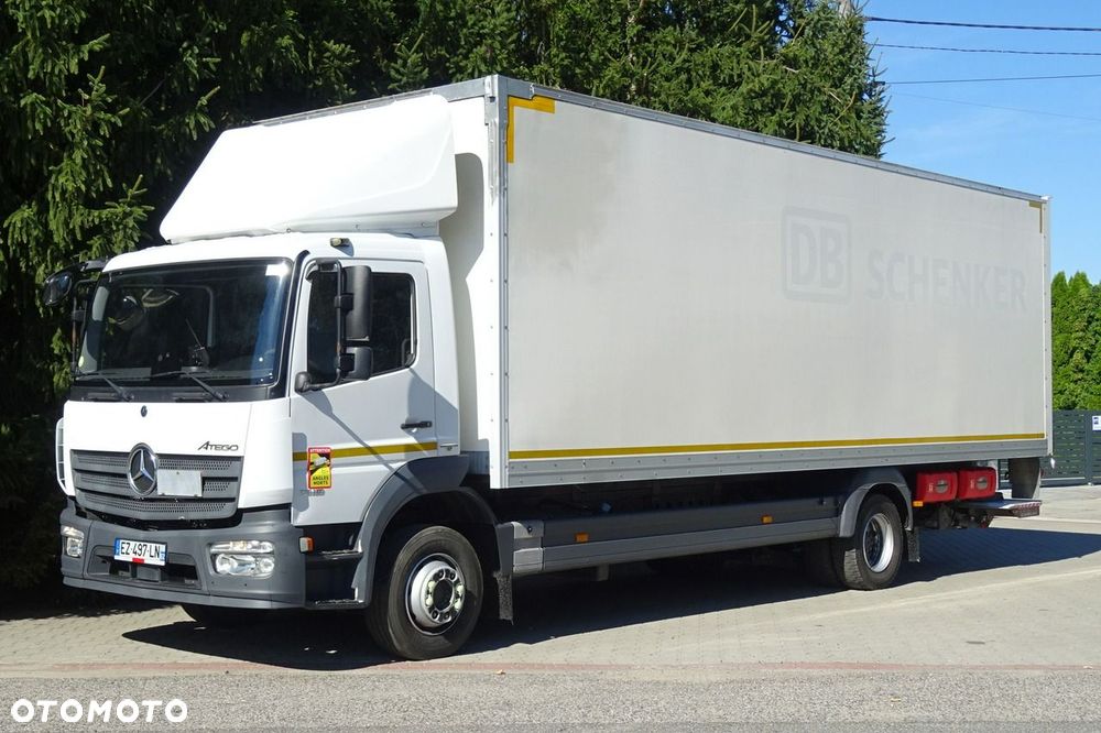Mercedes-Benz Atego 1218 Euro 6 tylko 256 tyskkm kontener 18 p winda poduszki - 21