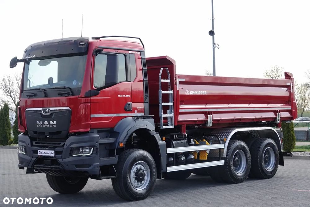 MAN TGS 33.480 / 6X6 / WYWROTKA 3 STRONNA / BORDMATIC / KH KIPPER / AUTOMAT / HARDOX  / BOGATA OPCJA / FABRYCZNIE NOWY / 2026 - 17