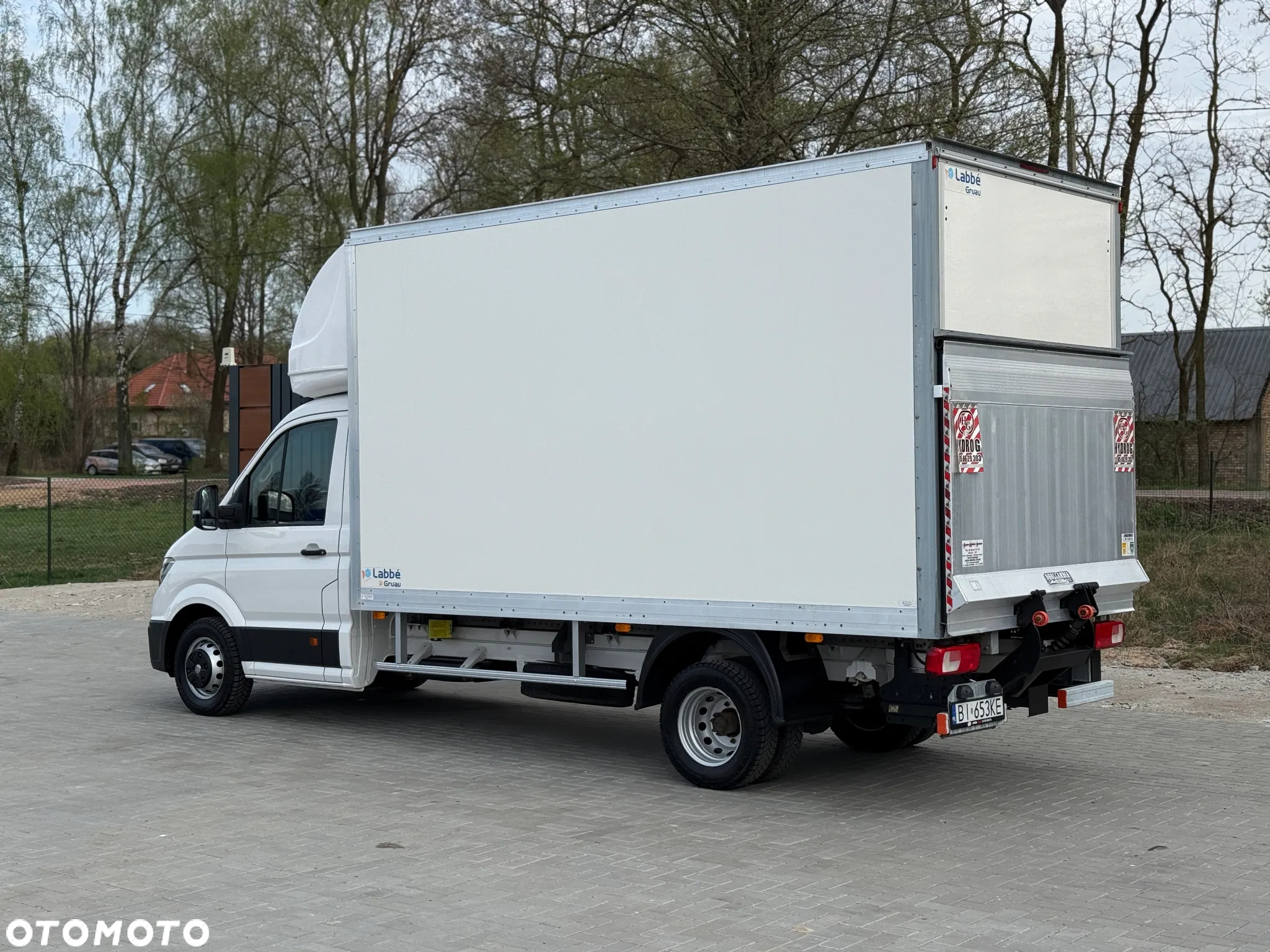 Volkswagen Crafter 2.0 177KM / 12.2021 / 99.200KM /  Kontener 8EP + Drzwi Boczne / Winda 750KG / ZAREJESTROWANY - 12