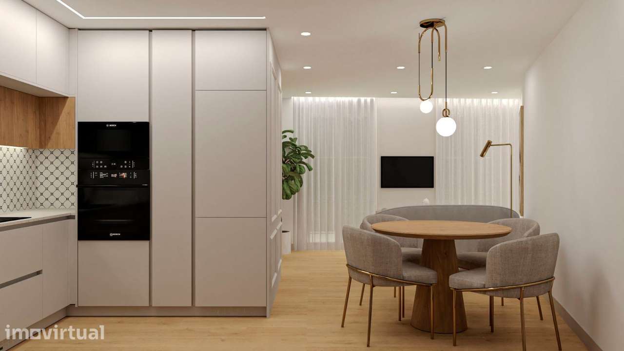 APARTAMENTO T2 Duplex  com terraço, como novo, Situado no Bairro No... - Grande imagem: 2/24