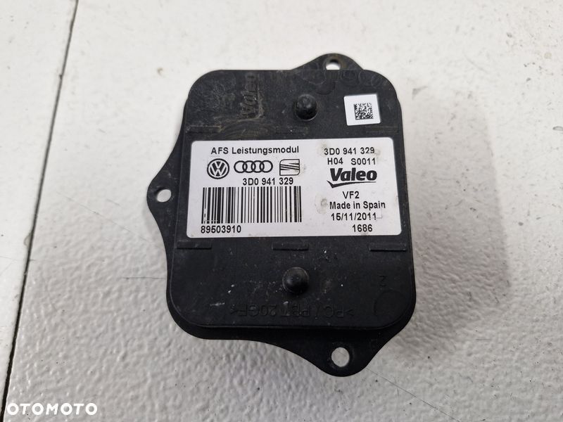VOLKSWAGEN PASSAT B7 MODUŁ STEROWNIK SKRĘTU XENON 3D0941329 - 3