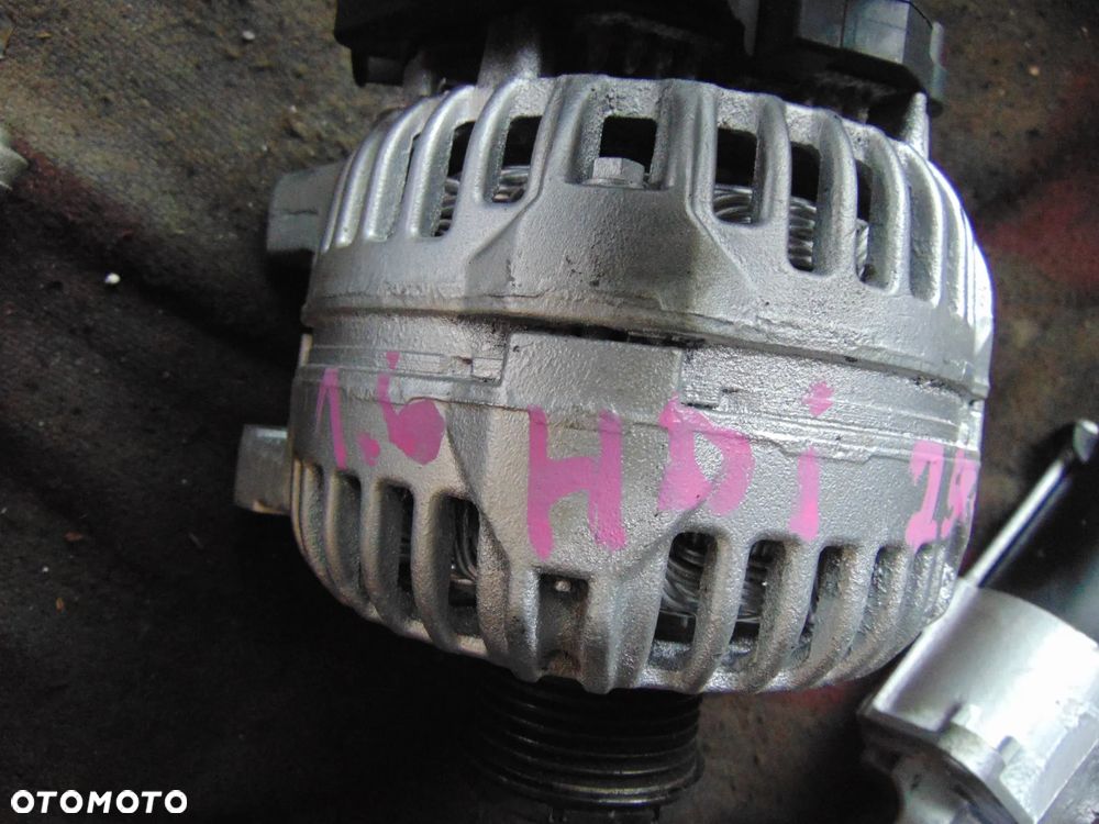 Alternator peugeot 1,6 HDI po regeneracji - 1