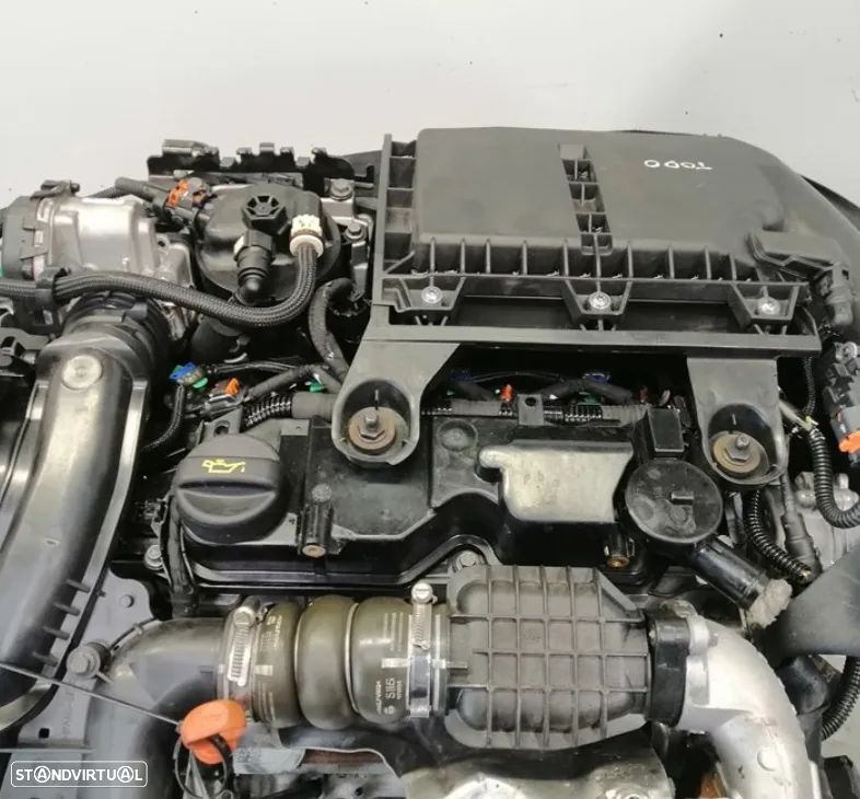 Motor Peugeot 5008 3008 2008 208 308 1.6Blue Hdi Ref.BHY BHZ BHX BH01 BH02 - 1