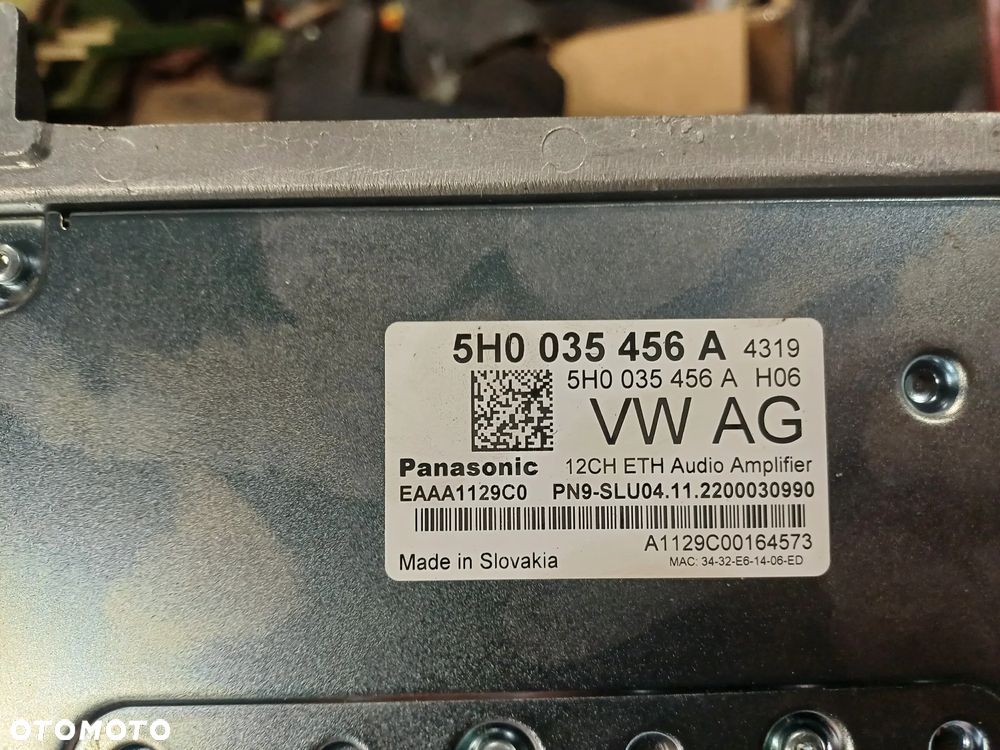 Wzmacniacz 5h0035456a Seat skoda audi Volkswagen cupra - 2