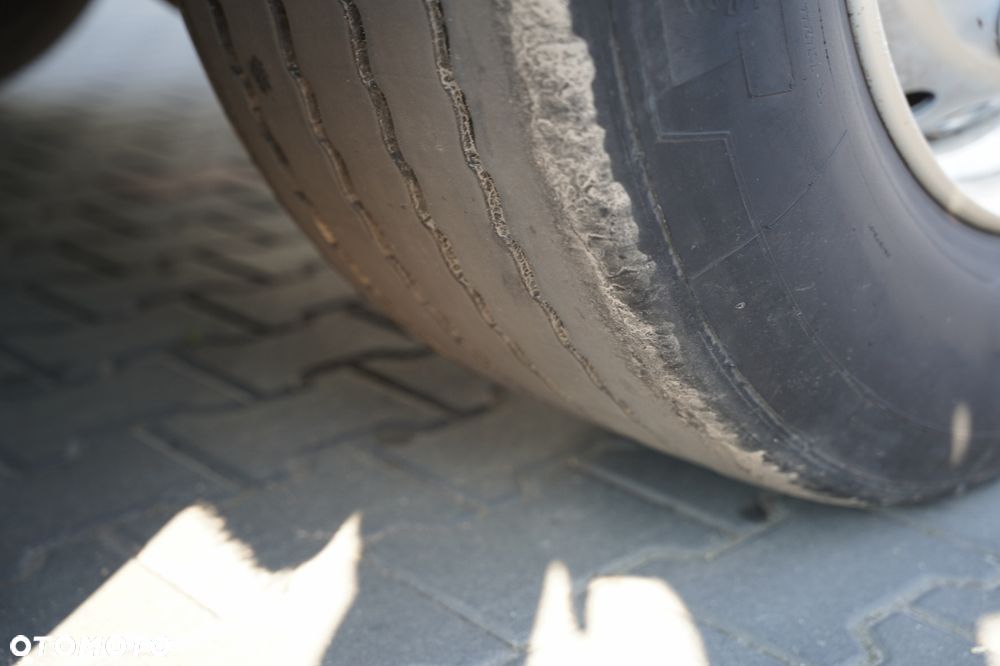 Fruehauf FIRANKA / STANDARD / MOCNA PODŁOGA SZYNA DESKA / 385/55 r22,5 / OŚ PODNOSZONA / SAF - 26